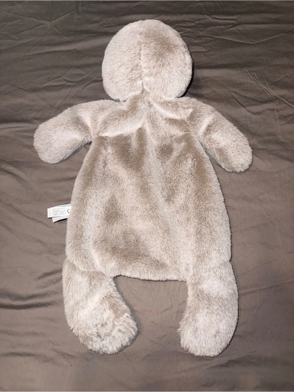 Douglas Baby Gray Sloth Plush Comforter - Soft Gray Stuffed Animal